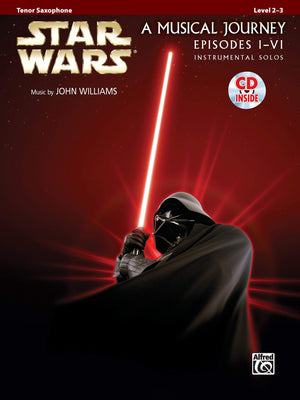 Star Wars Instrumental Solos (Movies IVI): Tenor Sax, Book & Online Audio/Software (Pop Instrumental Solos Series),Used