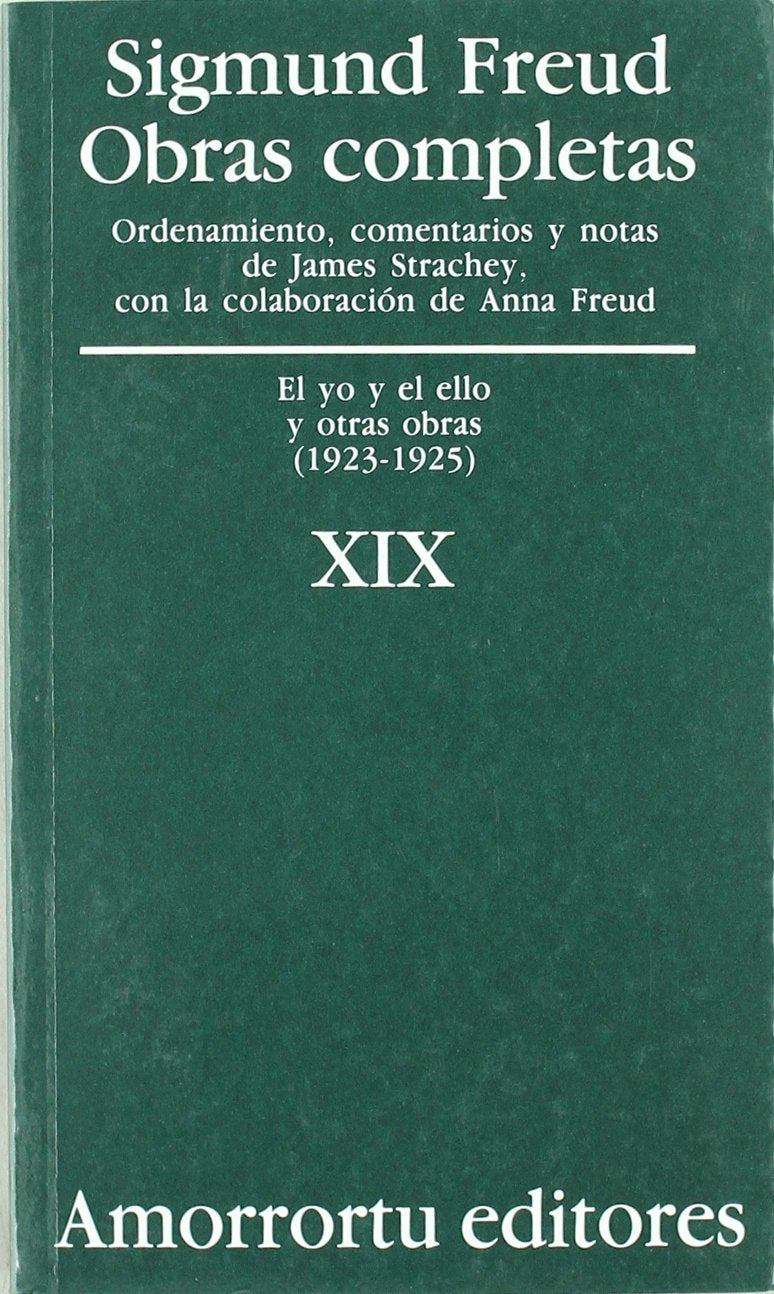 Obras Completas. Volumen 19: El yo y el ello, y otras obras (19231925),Used
