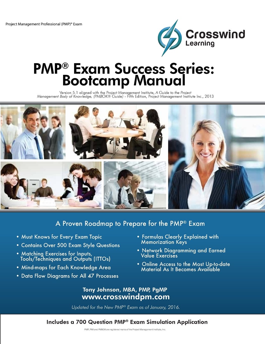 PMP Exam Success Series: Bootcamp Manual with Exam Sim App,Used