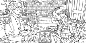 Sherlock: The Mind Palace: A Coloring Book Adventure-new