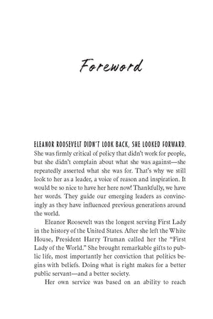 What Are We For?: The Words and Ideals of Eleanor Roosevelt,Used