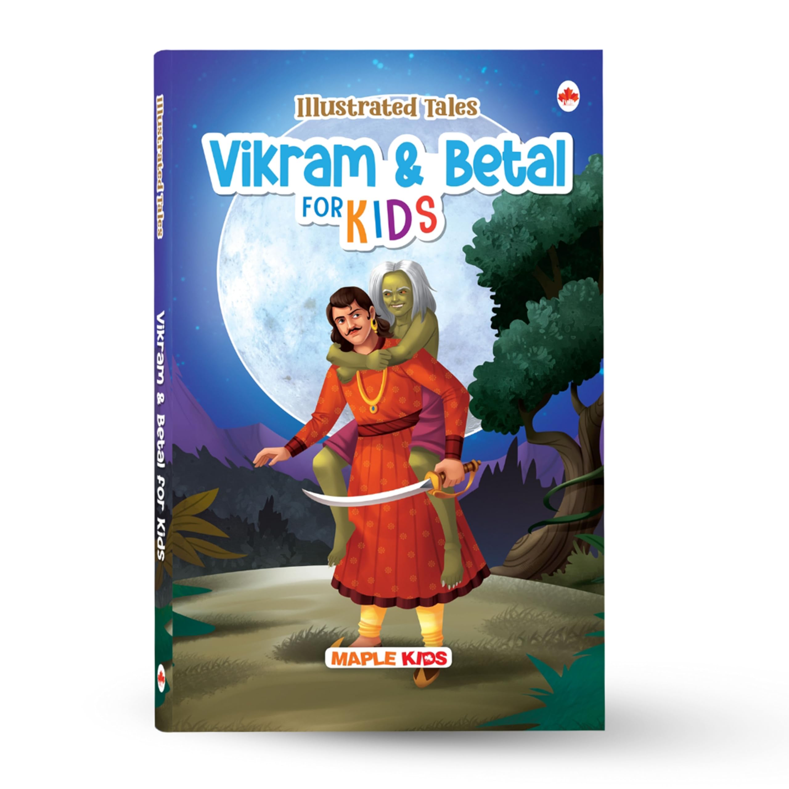 Story Book For Kids - Vikram And Betal - Illustrated Stories For Children - Vikram Betal Story Books In English - Bedtime Stories - Age 2+ Years - Read Aloud To Infants, Toddlers - Hardbound Book