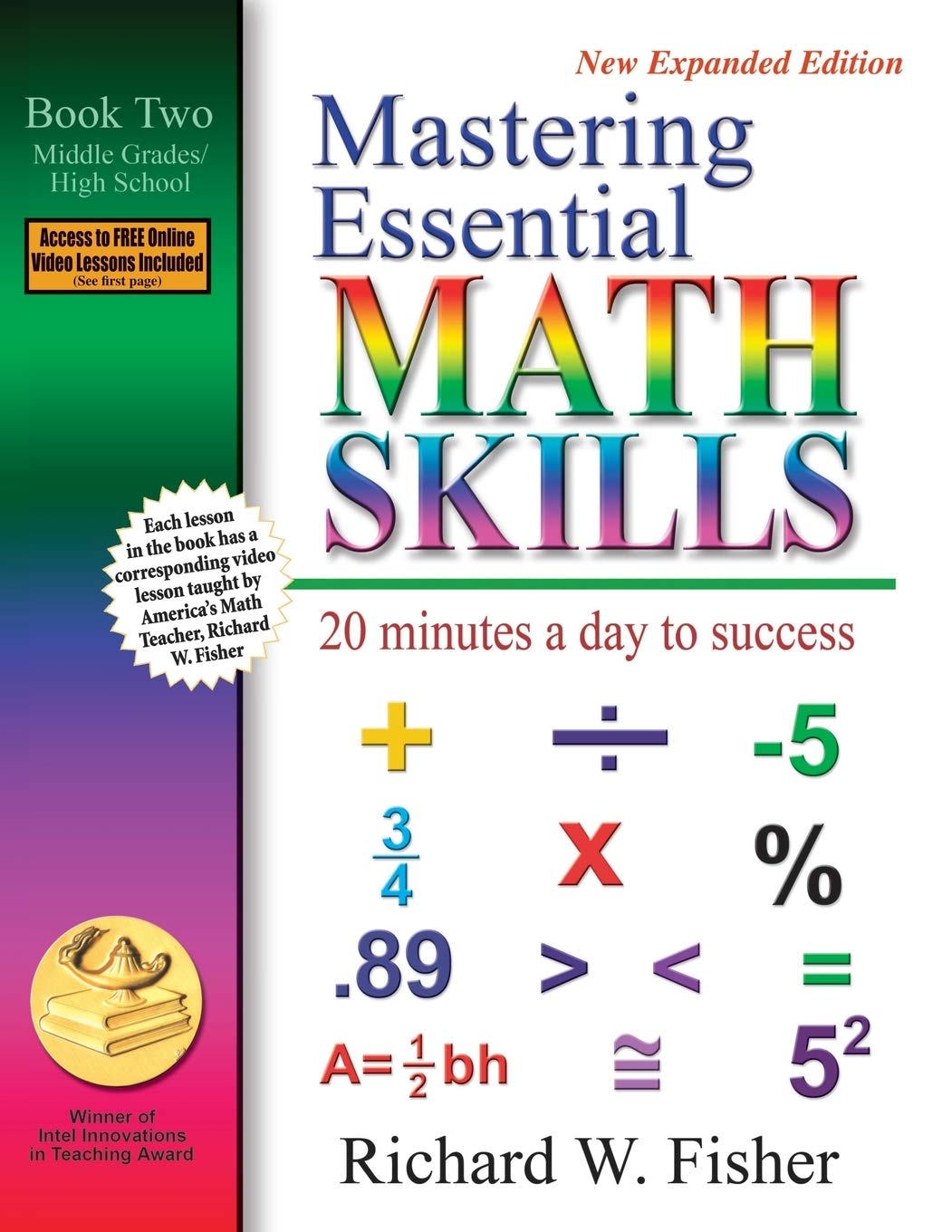 Mastering Essential Math Skills: 20 Minutes a Day to Success, Book 2: Middle Grades/High School,Used