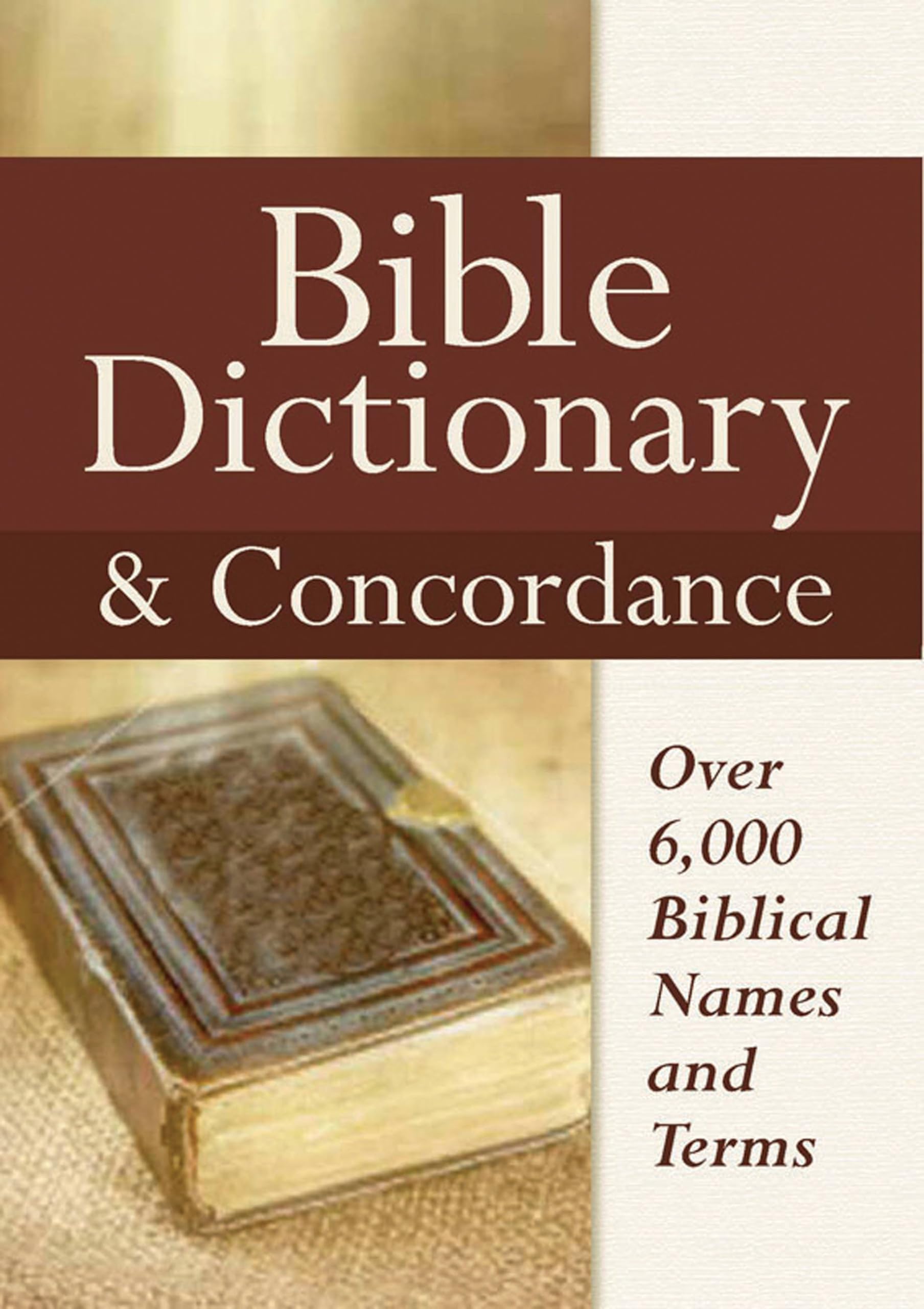 Bible Dictionary & Concordance,New
