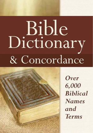 Bible Dictionary & Concordance,Used