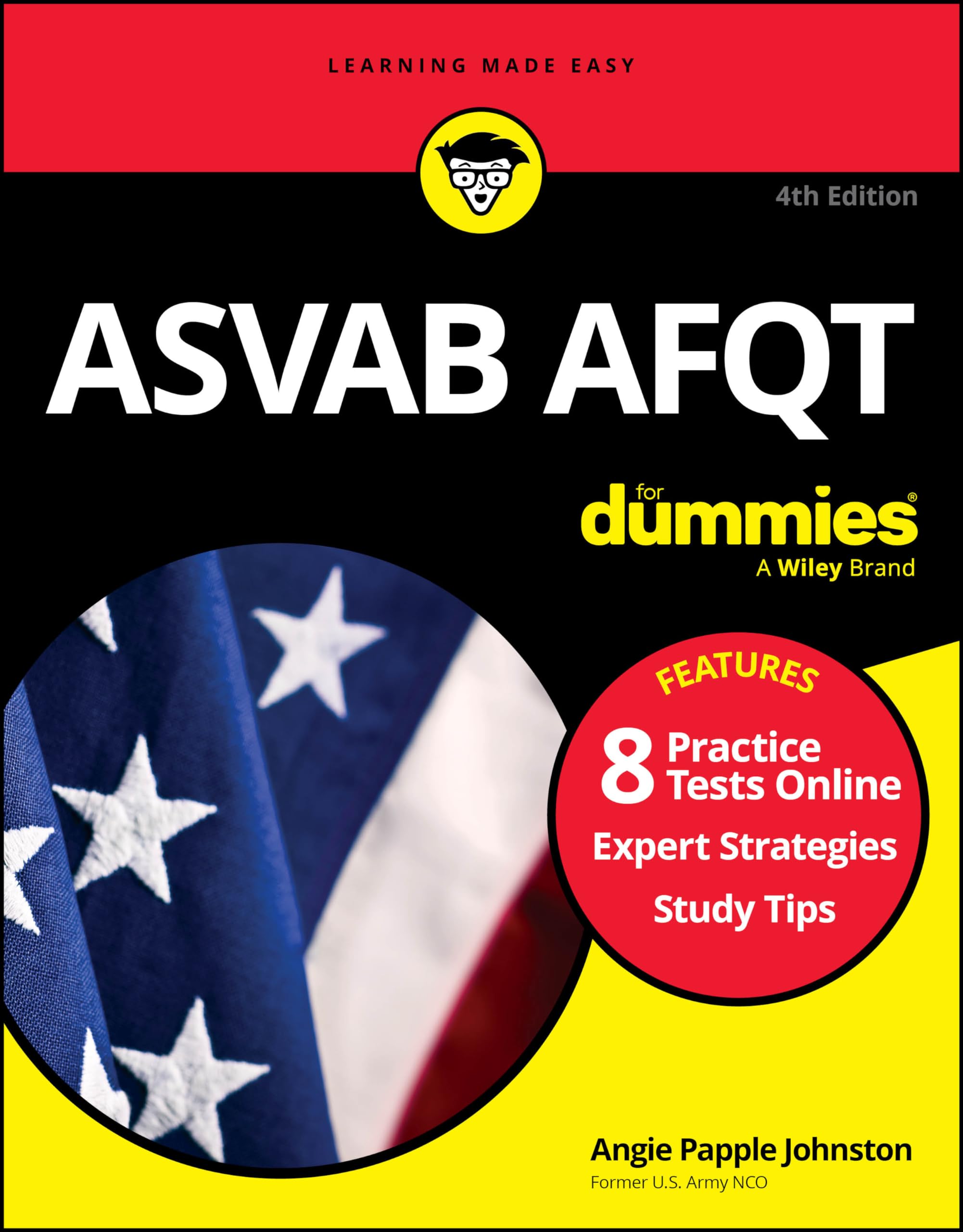 Asvab Afqt For Dummies: Book + 8 Practice Tests Online,Used