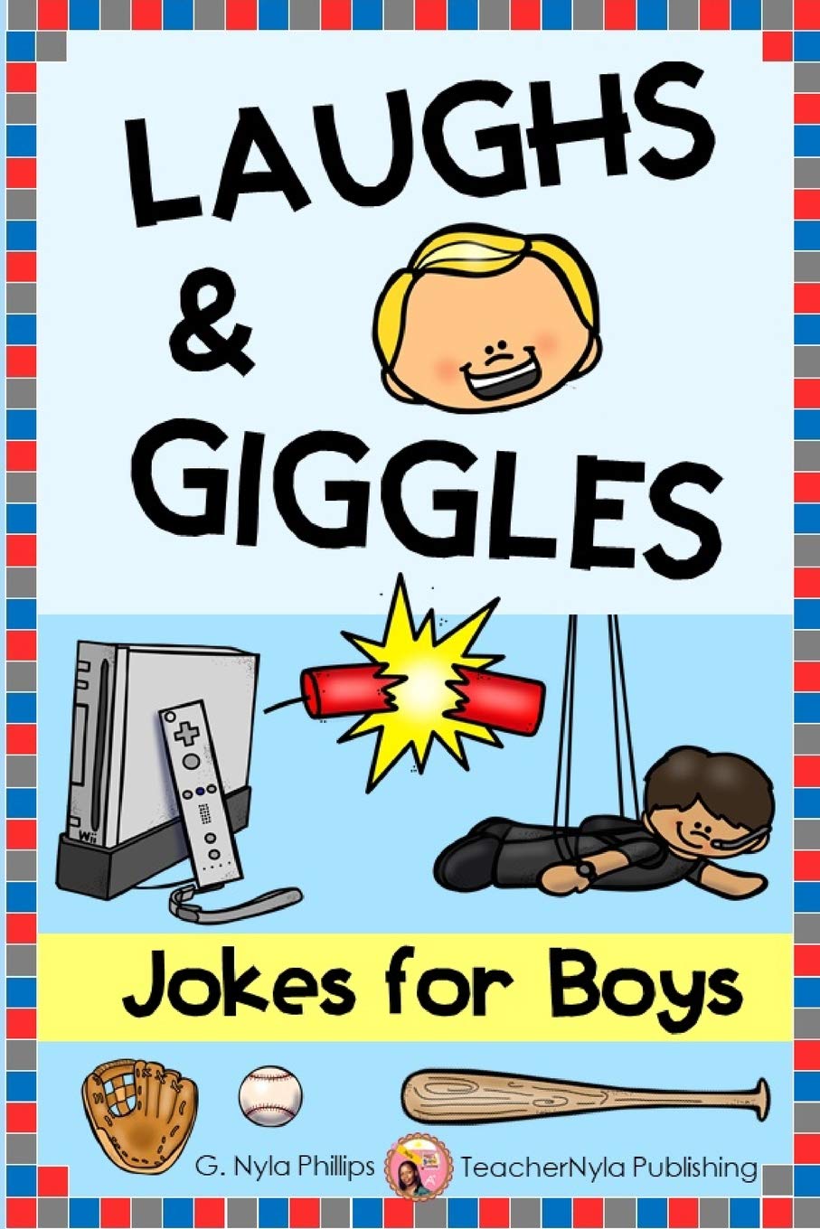 Jokes for Boys: Get a Kick out of These Silly Jokes! Plus knockknock Jokes and Tongue Twisters! (Themed Joke Books),Used