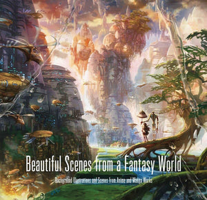 Beautiful Scenes from a Fantasy World (PIE Background Illustration Series),Used