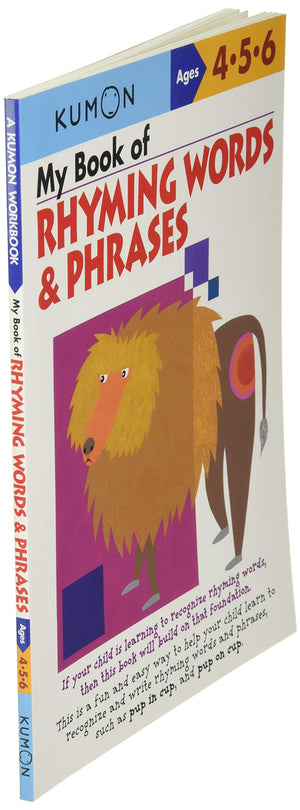 My Book Of Rhyming Words And Phrases Ages 46 (Kumon Workbooks),New