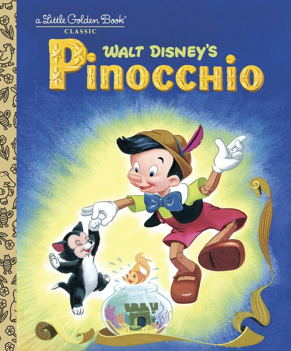 Pinocchio (Disney Classic) (Little Golden Book),New