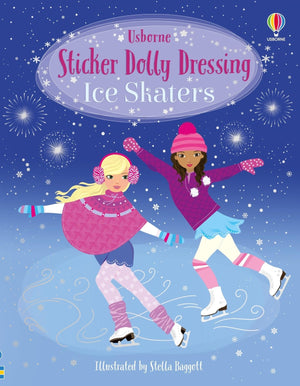 Sticker Dolly Dressing Ice Skaters,New