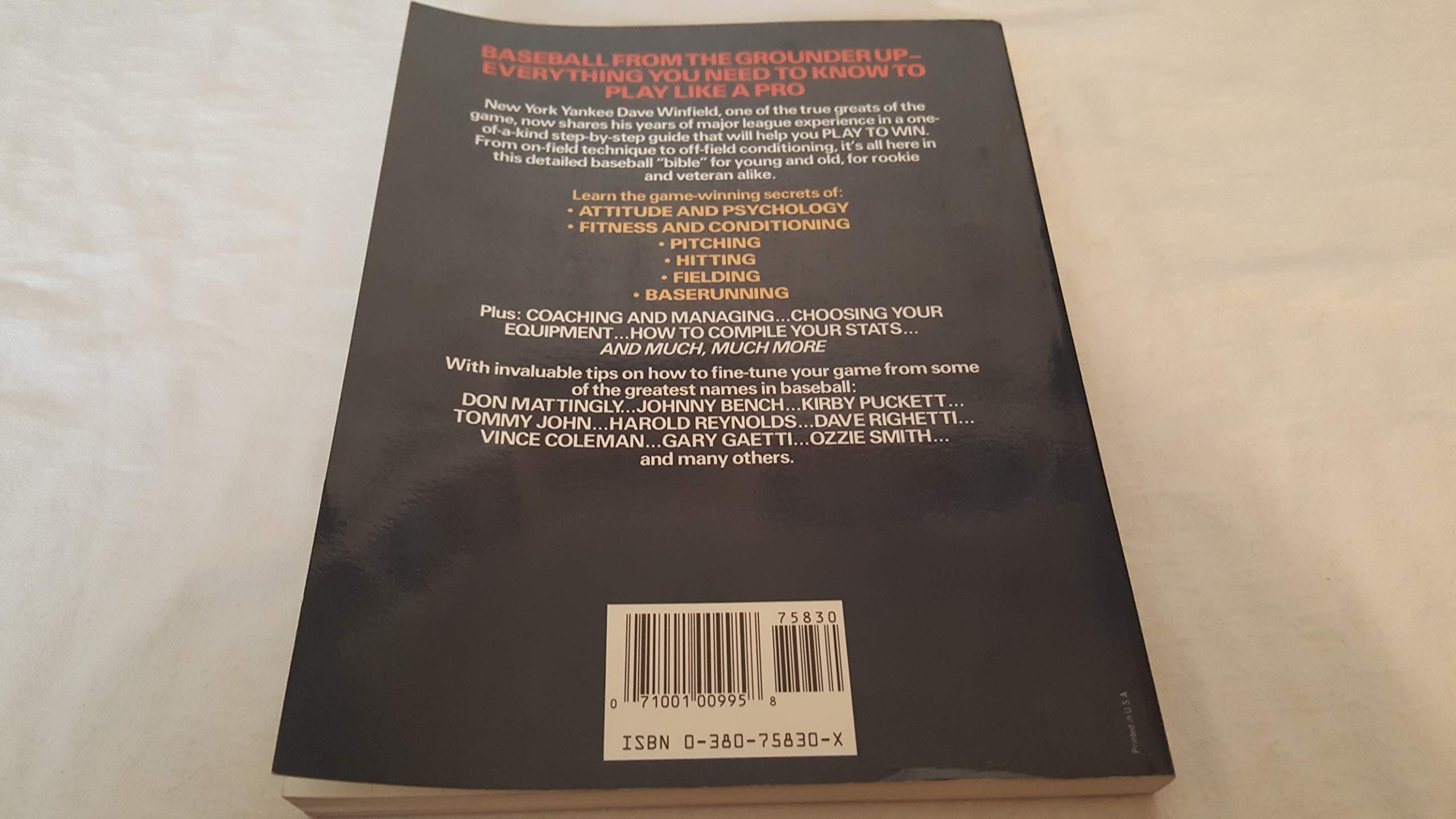 Complete Baseball Player,Used