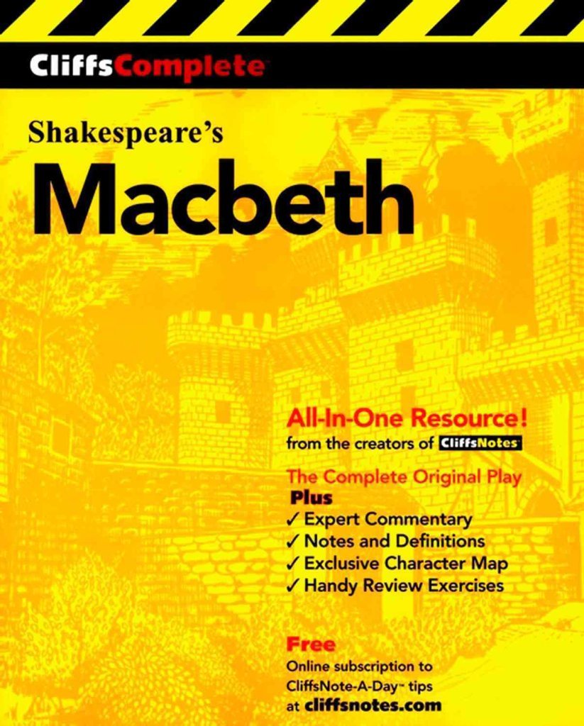 Macbeth (Cliffs Complete Study Editions),Used