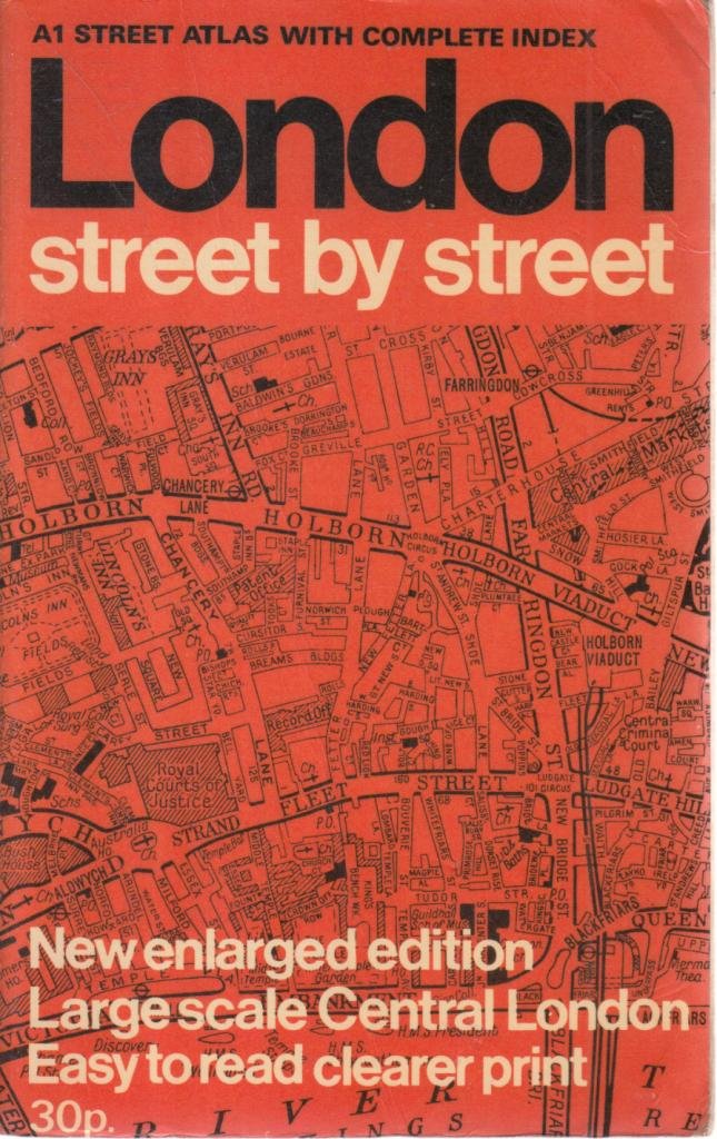London A1 Deluxe Street Atlas,Used