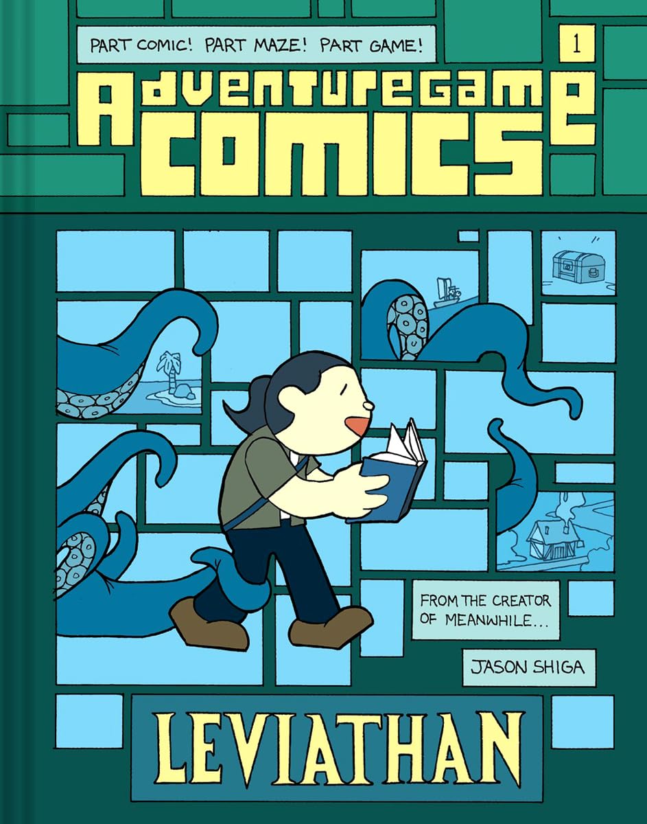 Adventuregame Comics: Leviathan (Book 1): An Interactive Graphic Novel,Used