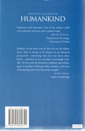 Humankind: A Brief History,New