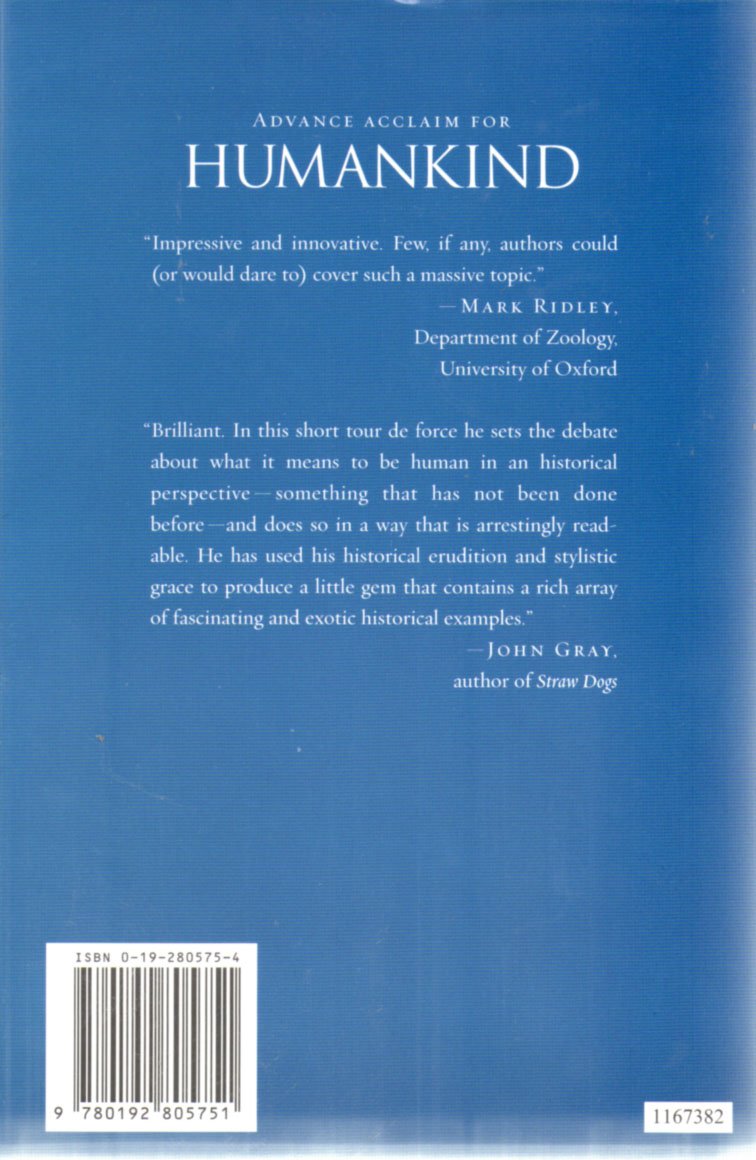 Humankind: A Brief History,New