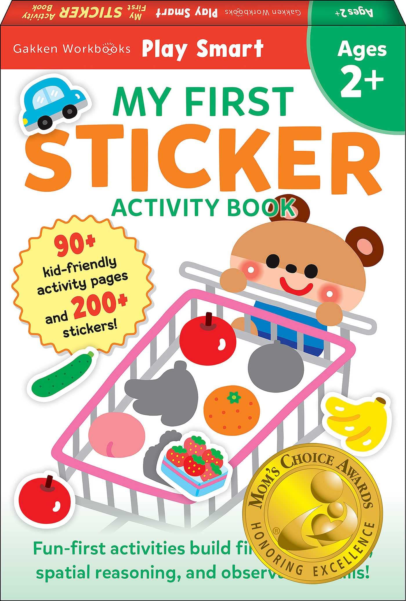 Play Smart My First Sticker Book: For Ages 2+,Used