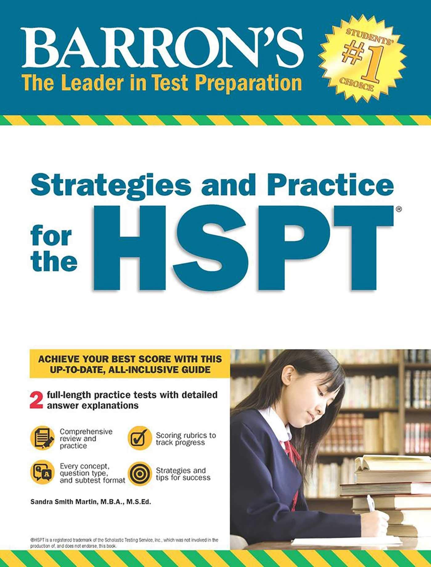 Strategies And Practice For The Hspt (Barron'S Test Prep),Used