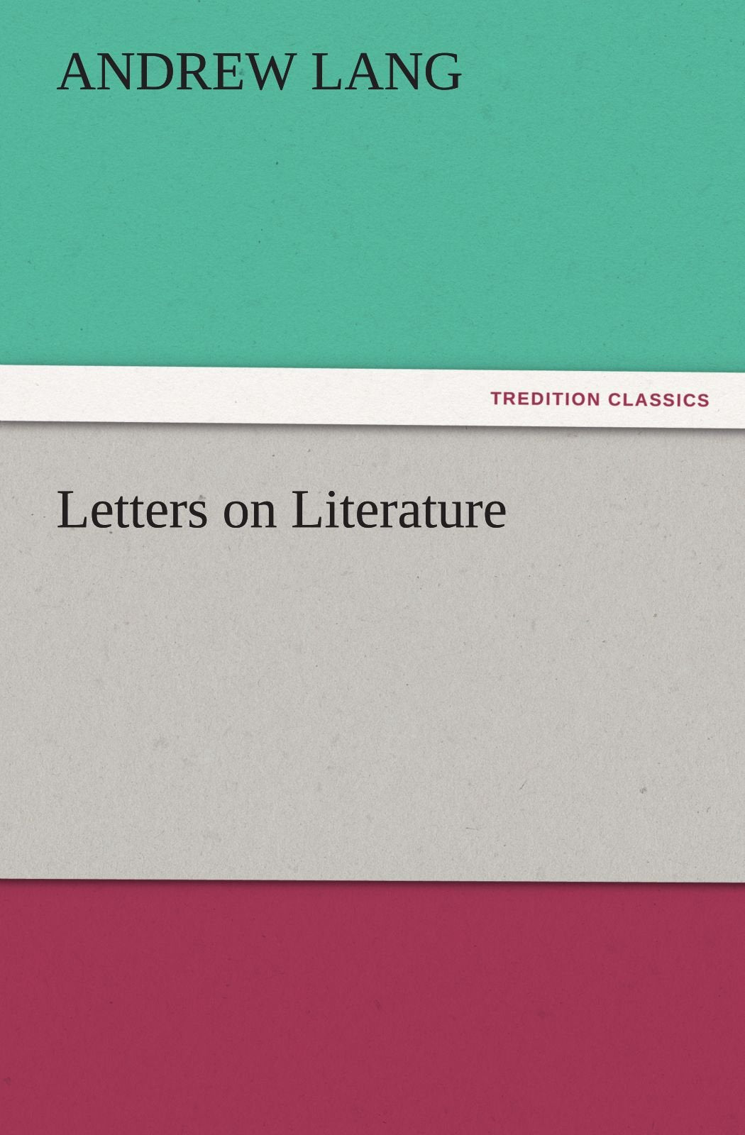 Letters on Literature,Used