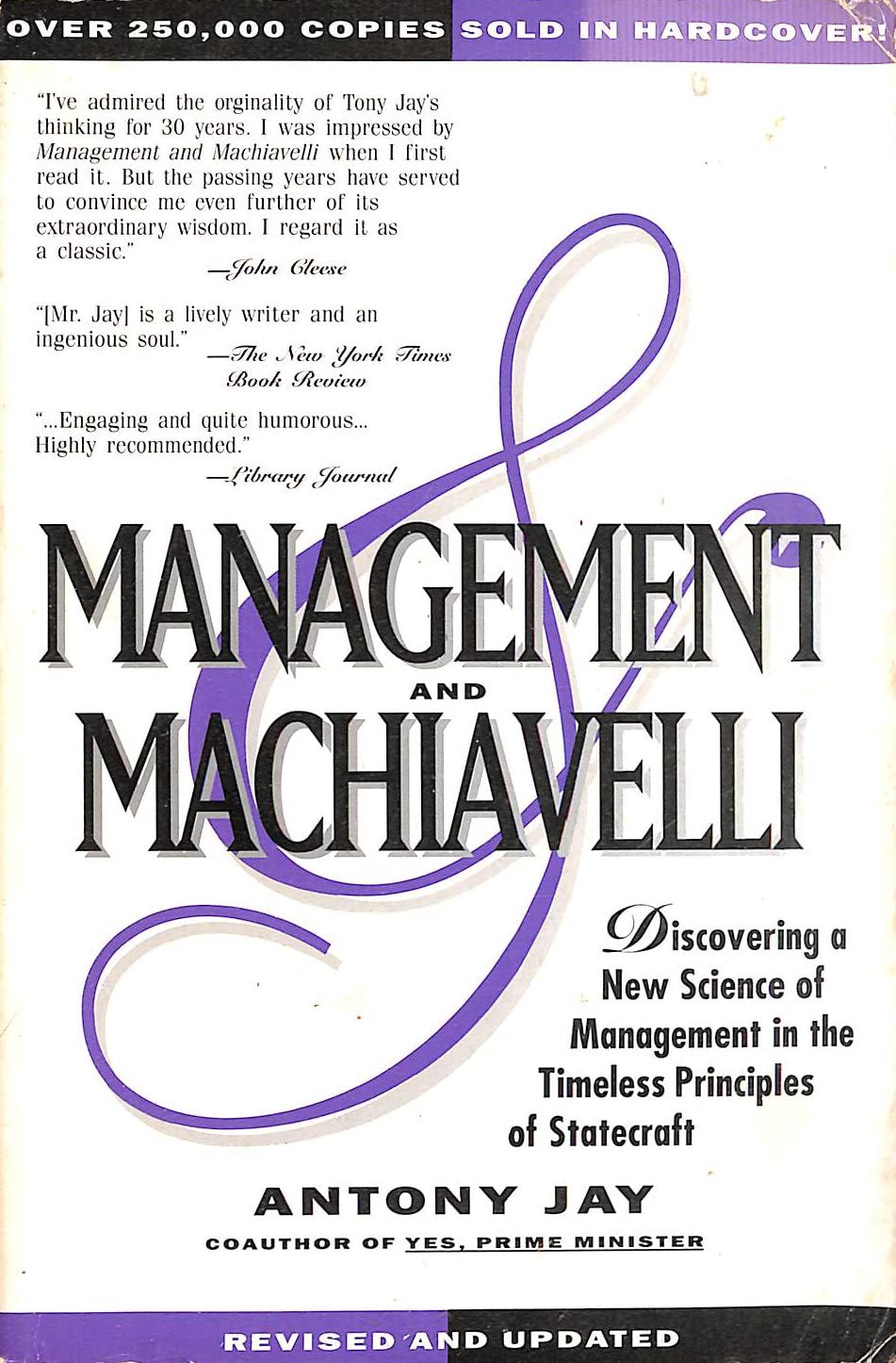 Management and Machiavelli,Used