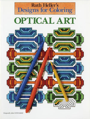 Designs For Coloring: Optical Art,Used