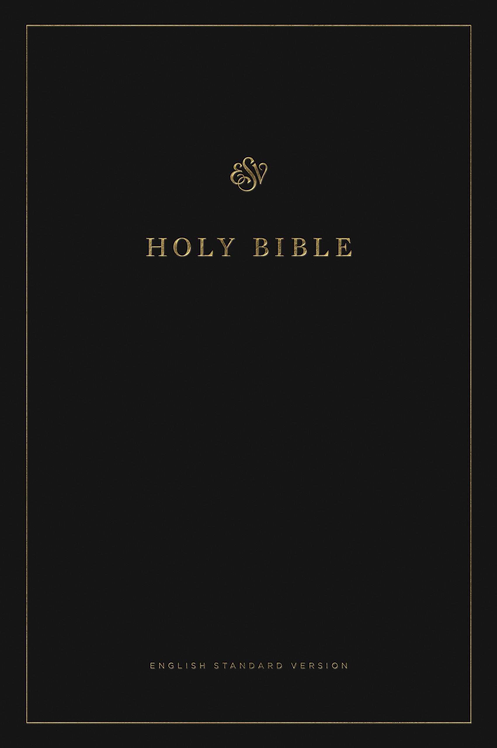 ESV Large Print Bible (Black),New
