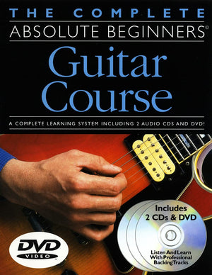 The Complete Absolute Beginners Guitar Course with CD (Audio) and DVD,Used
