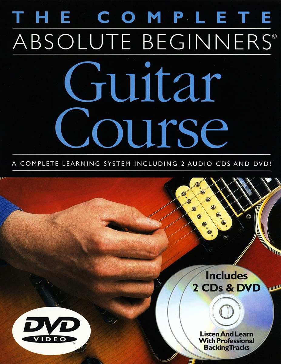 The Complete Absolute Beginners Guitar Course with CD (Audio) and DVD,Used