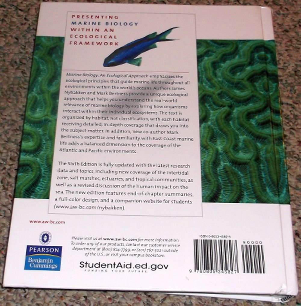 Marine Biology: An Ecological Approach