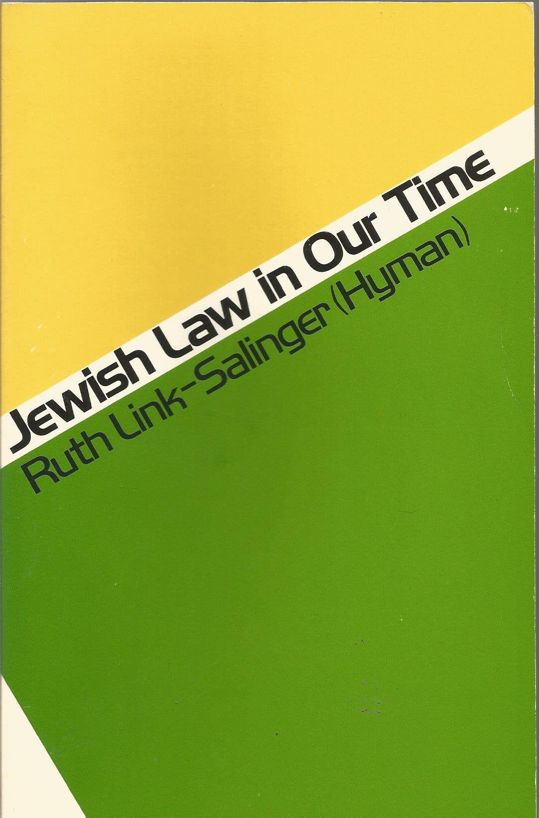 Jewish Law in Our Time,Used