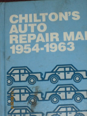 Chilton'S Auto Repair Manual 195463,New