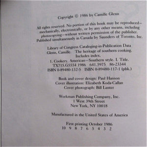 The Heritage of Southern Cooking,Used
