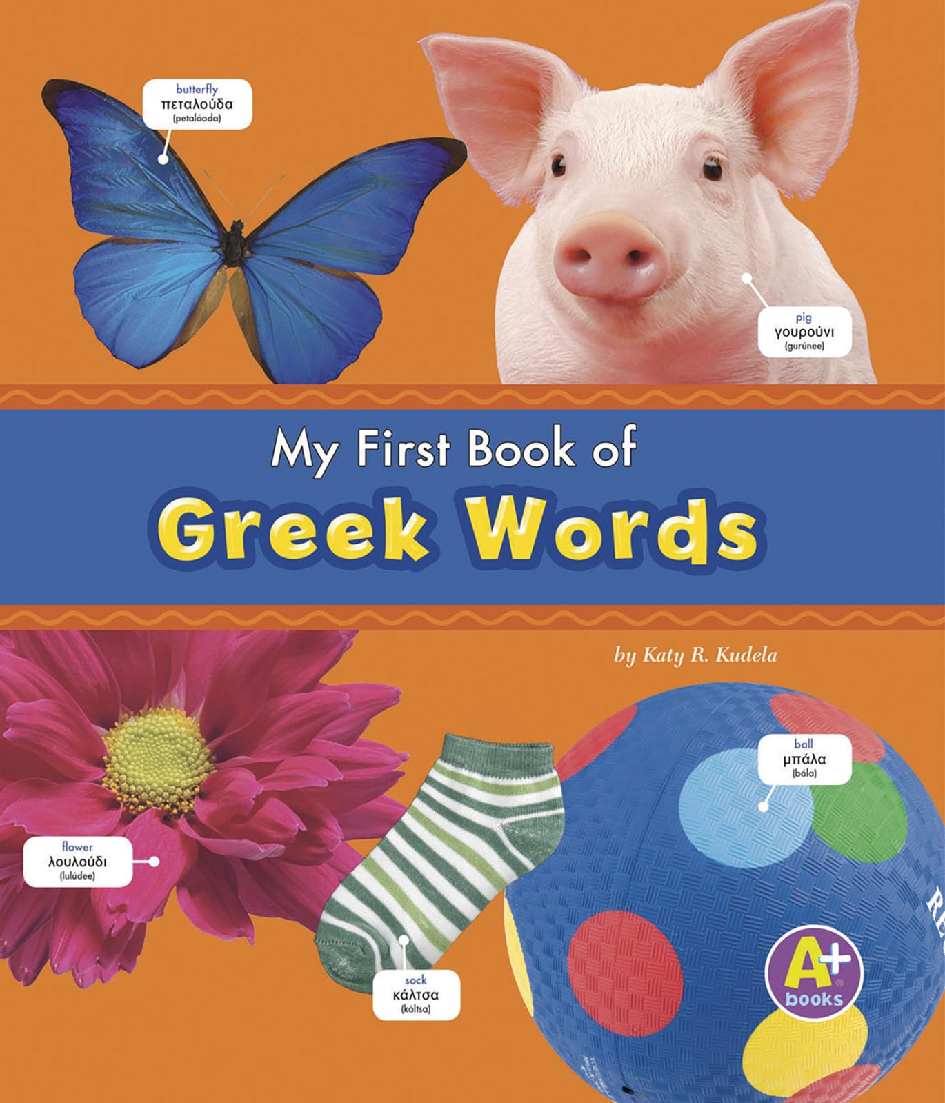 My First Book of Greek Words (A+ Books: Bilingual Picture Dictionaries) (English and Greek Edition),Used