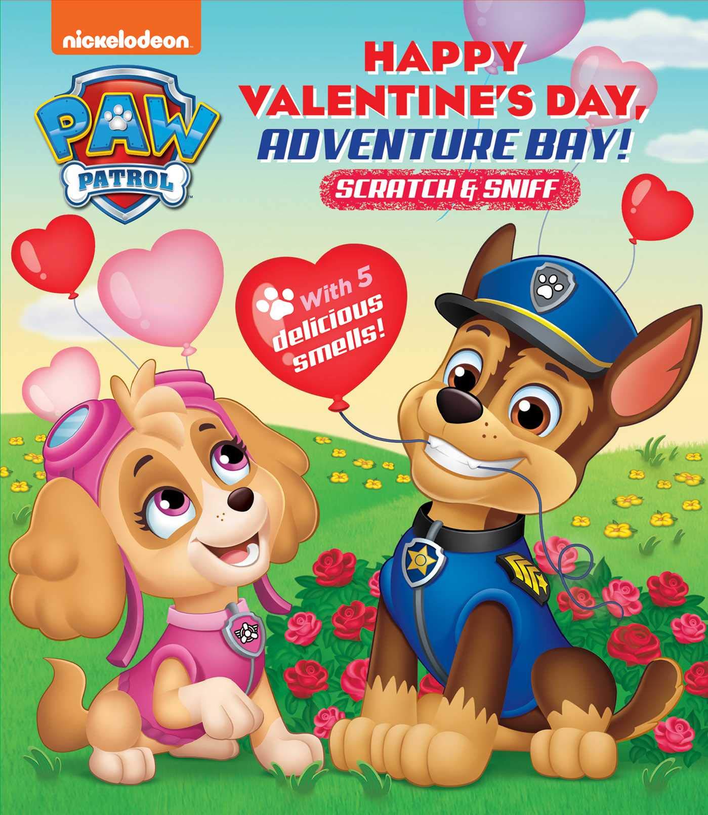 Nickelodeon PAW Patrol: Happy Valentine's Day, Adventure Bay! (Scratch and Sniff),New