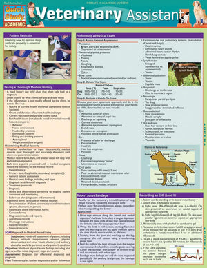 Veterinary Assistant Quickstudy Laminated Reference Guide (Quickstudy Academic)