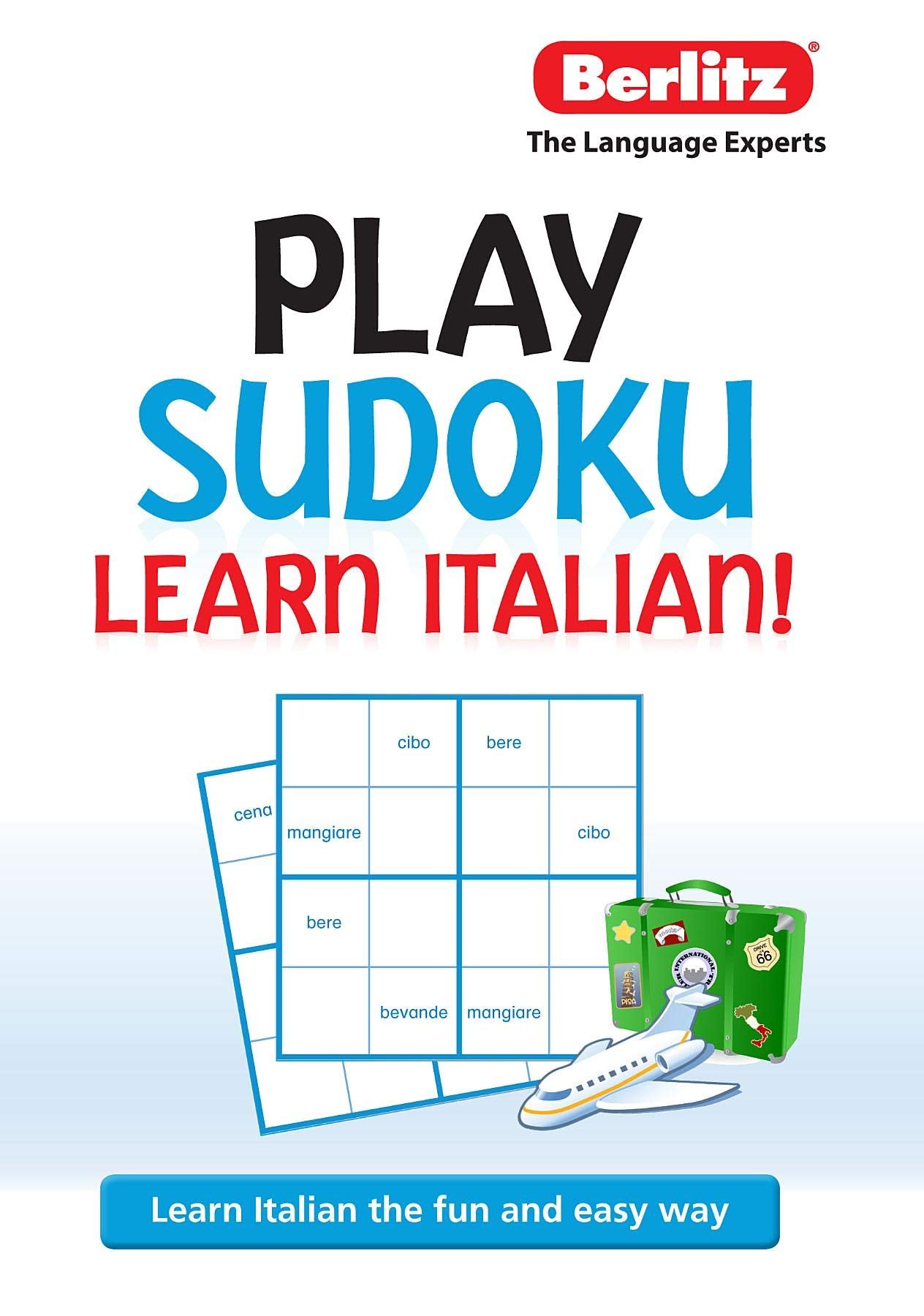 Berlitz Play Sudoku, Learn Italian (English and Italian Edition),Used