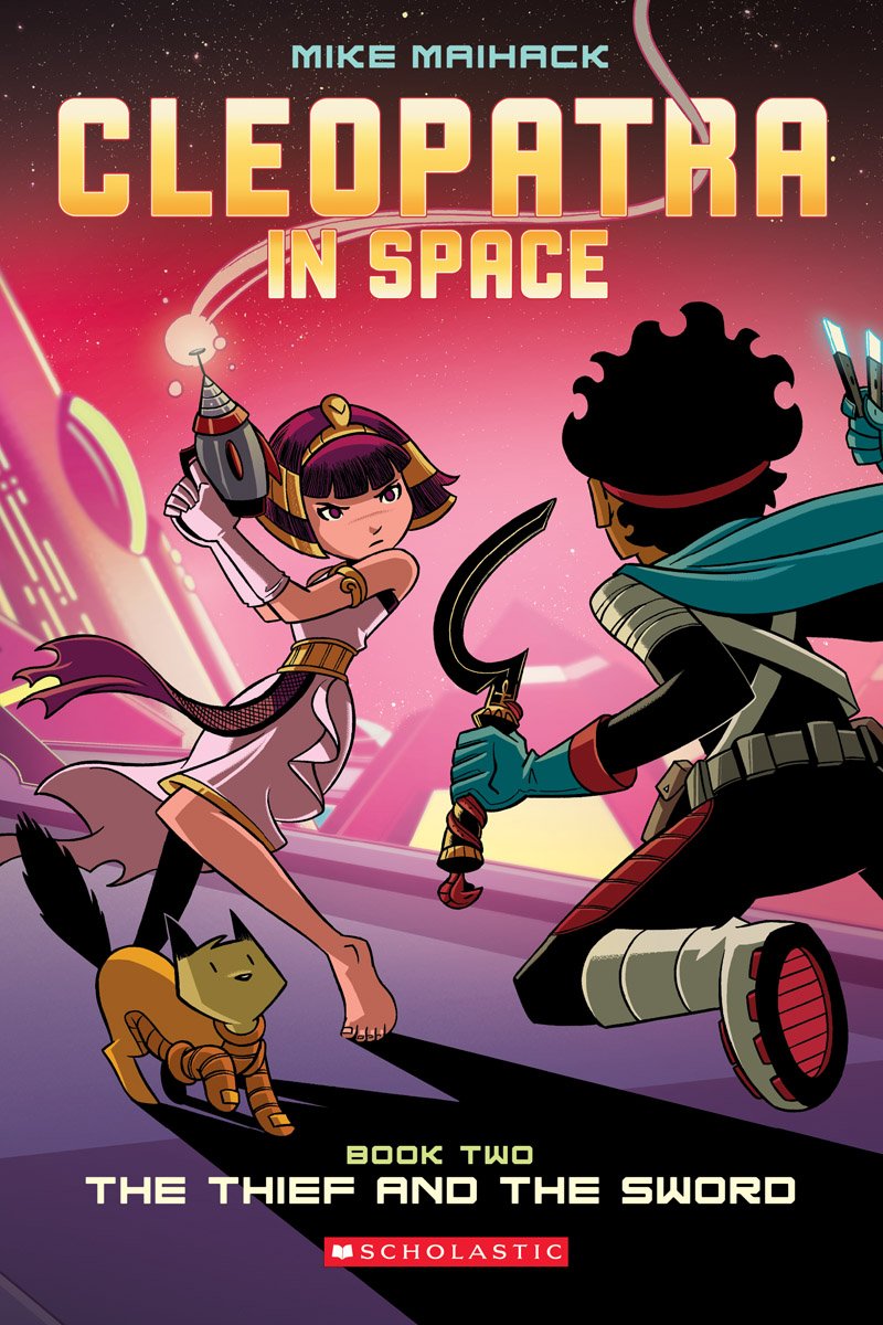 The Thief and the Sword: A Graphic Novel (Cleopatra in Space #2) (2),Used