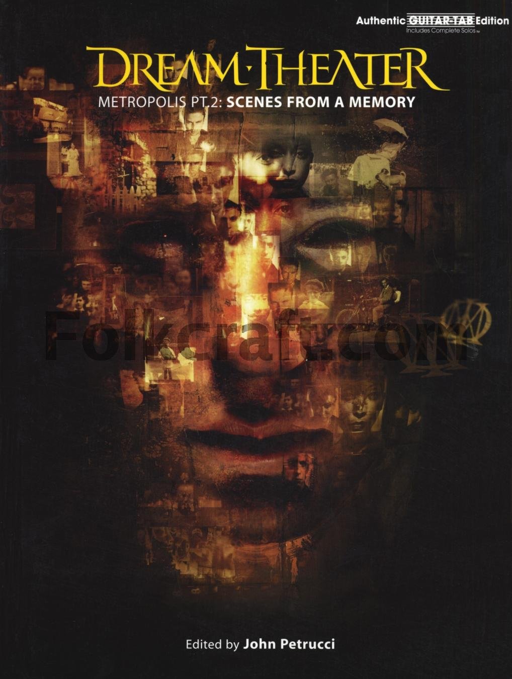 Dream Theater  Metropolis Part 2  Scenes from a Memory (Authentic GuitarTab),New