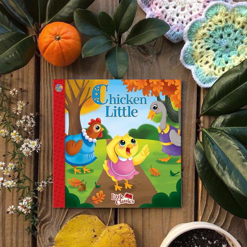 Phidal Chicken Little Little Classics  Stories for kids, 24page storybook,Used