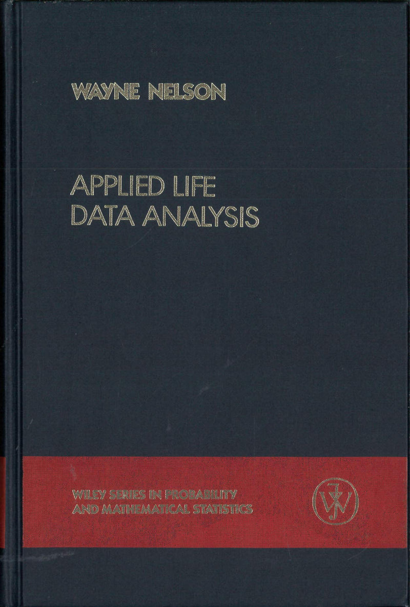 Applied Life Data Analysis (Wiley Series In Probability And Statistics),Used