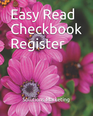 Easy Read Checkbook Register: 7 Column Checking and Debit Transaction Register, Personal Checking Account Balance Register, Larg,Used