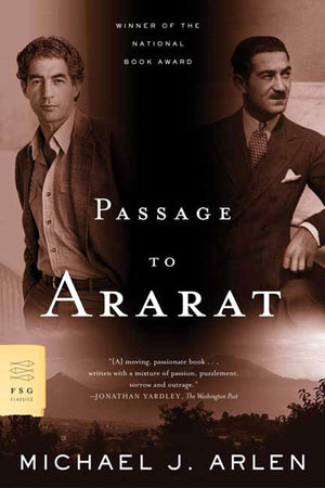 Passage To Ararat (Fsg Classics),New