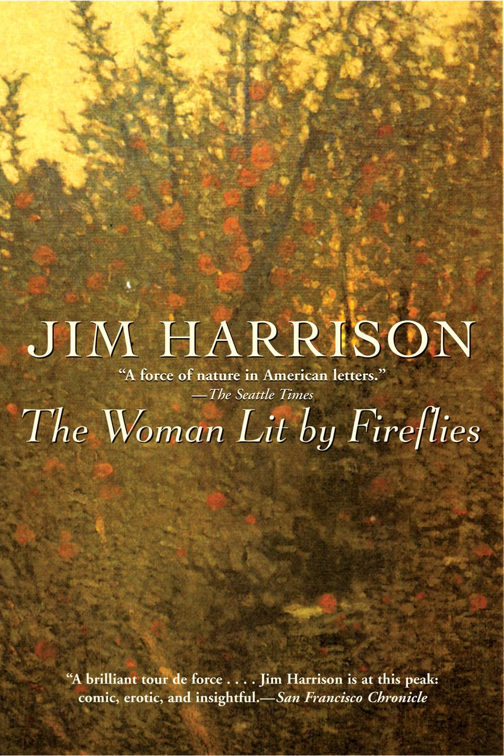The Woman Lit By Fireflies