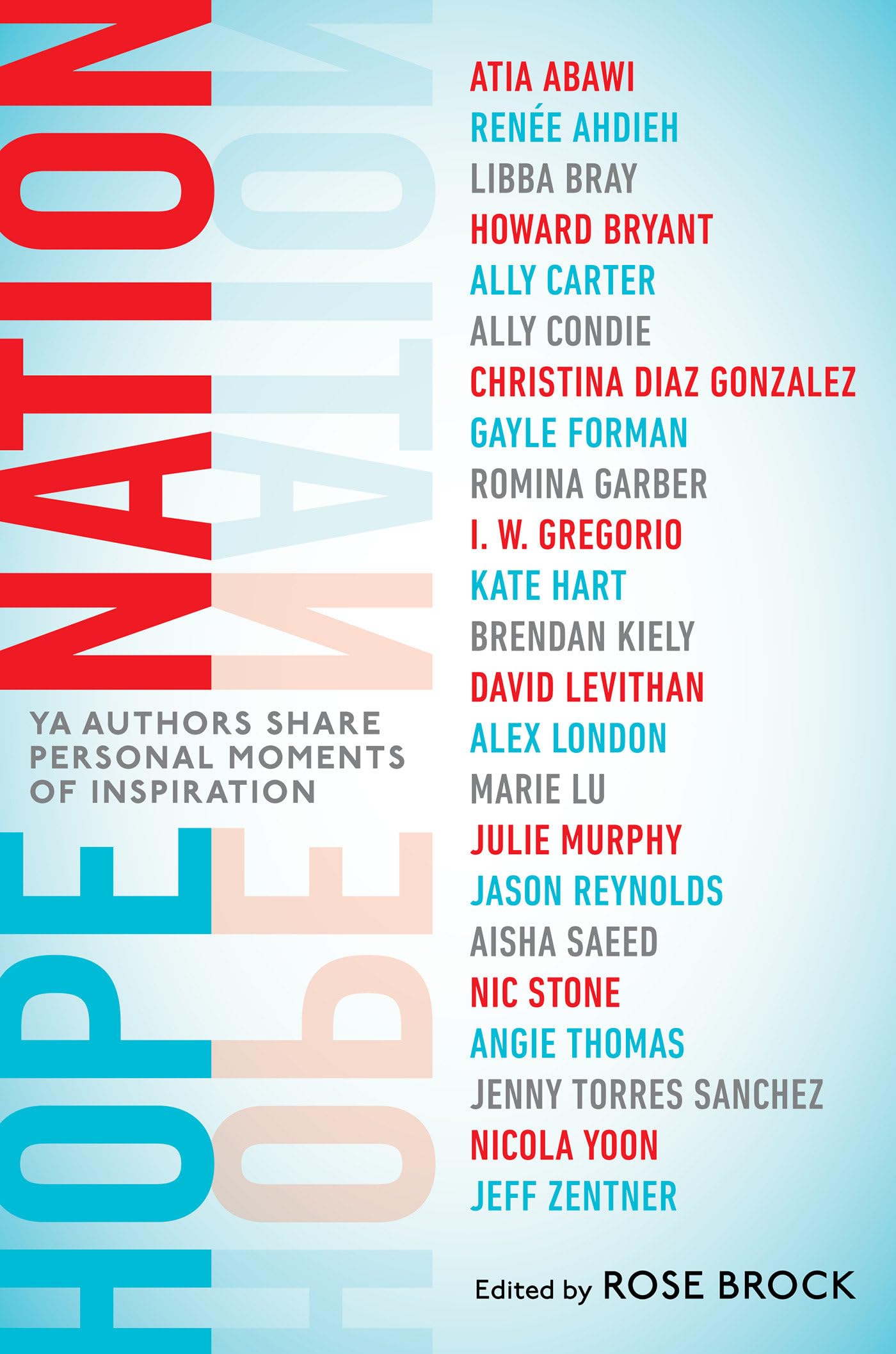 Hope Nation: YA Authors Share Personal Moments of Inspiration,Used