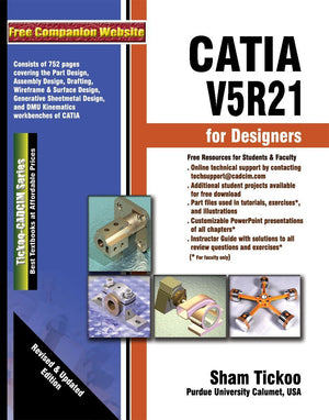 CATIA V5R21 for Designers,Used