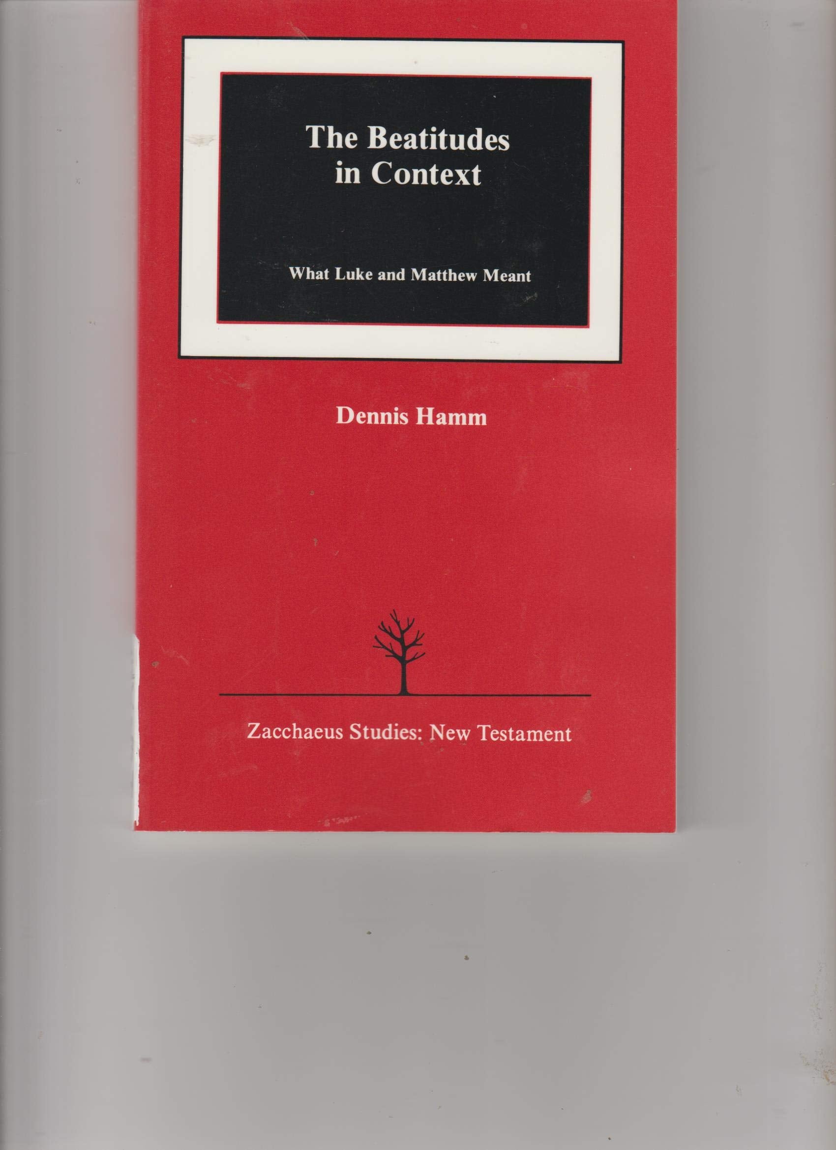 The Beatitudes in Context: What Luke and Matthew Meant (Zacchaeus Studies : New Testament),Used