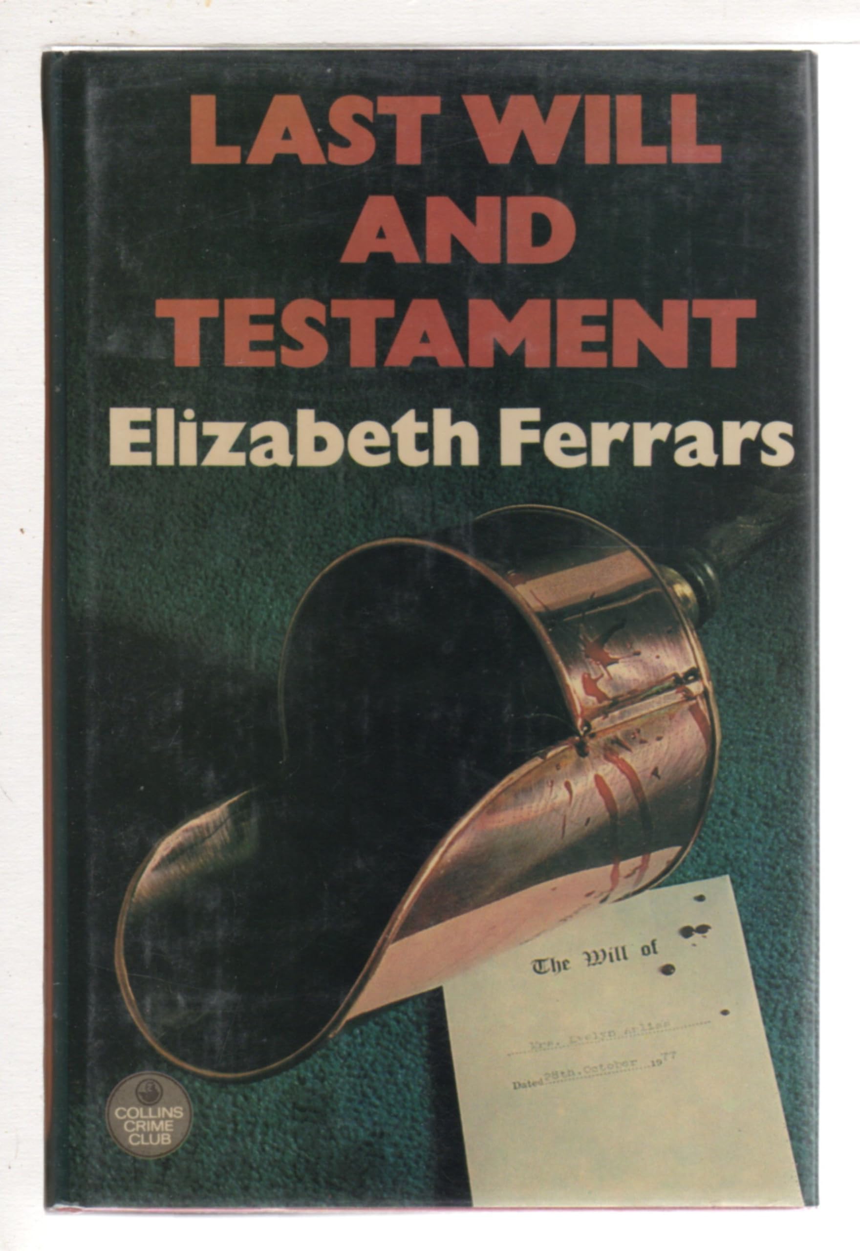 Last will and testament,Used