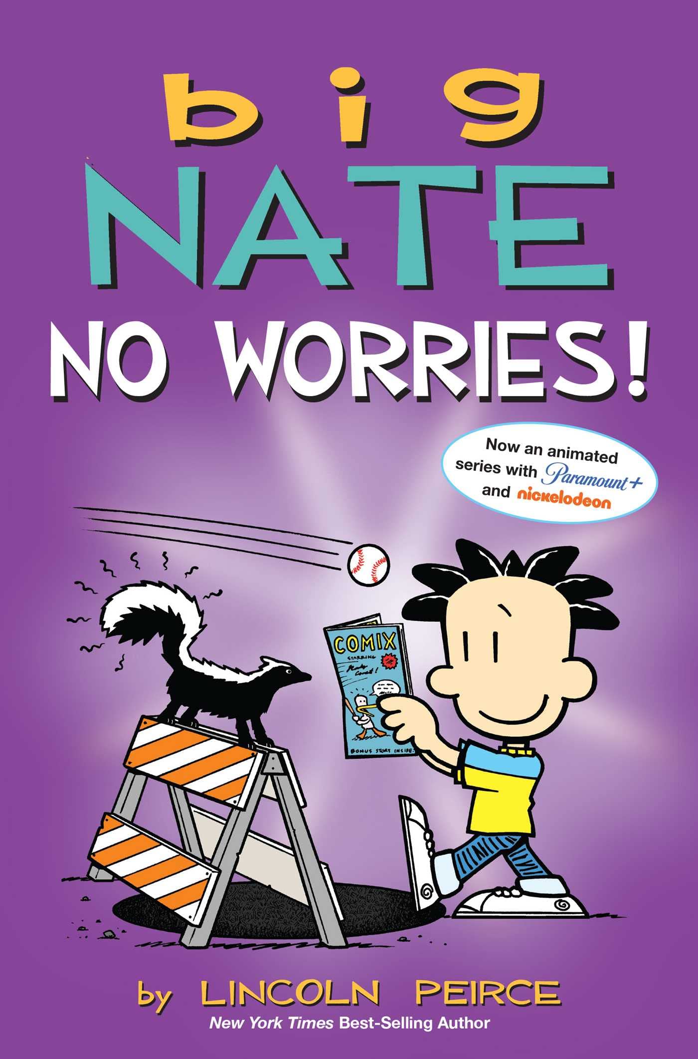 Big Nate: No Worries!: Two Books In One,Used