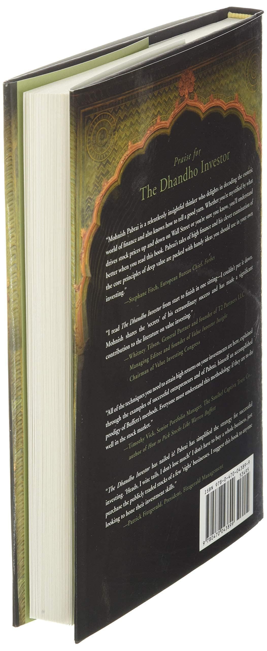 The Dhandho Investor: The LowRisk Value Method to High Returns,New